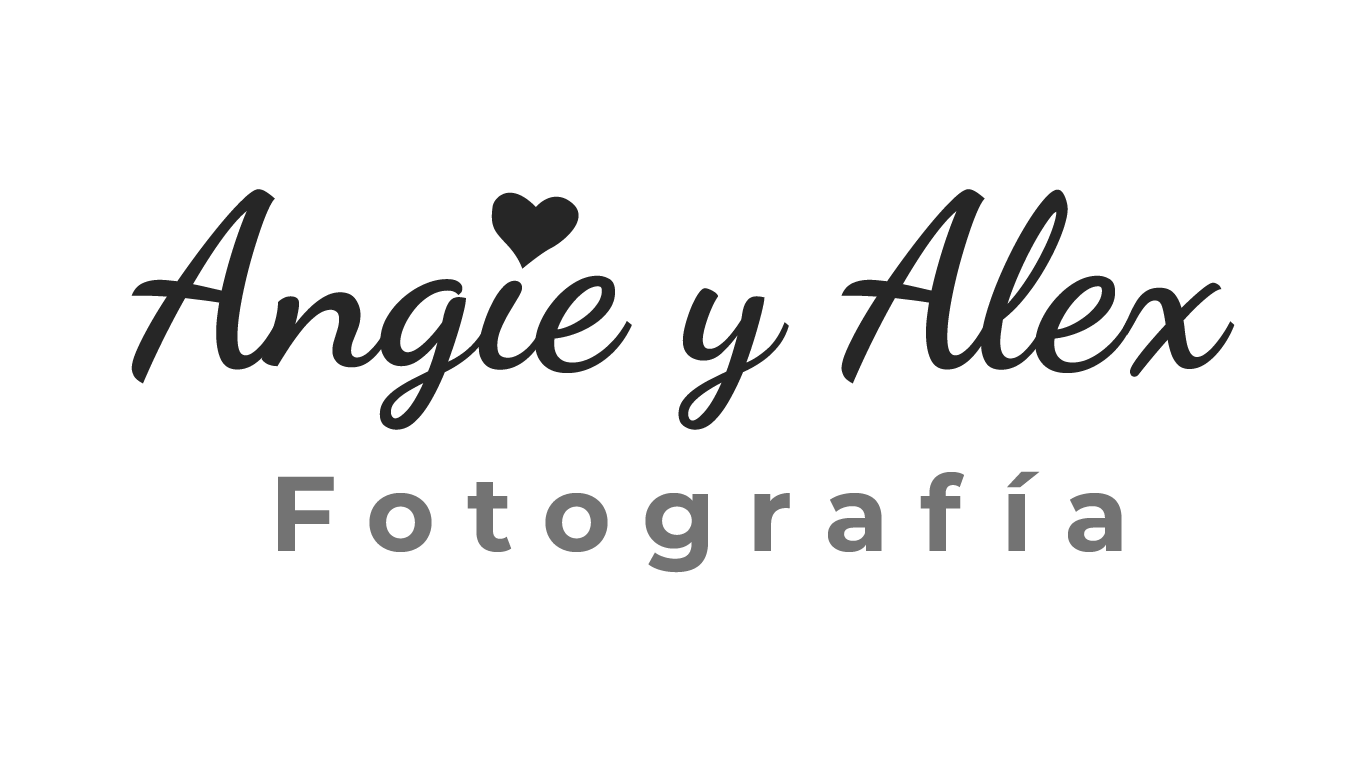 Logo Angie y Alex Fotografía